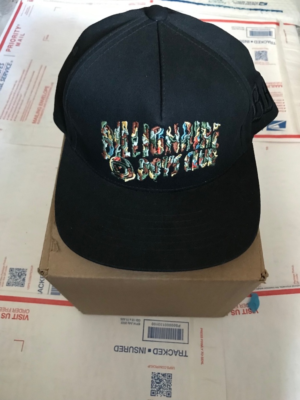 Men’s Rare BILLIONAIRE BOYS CLUB BBC Black SnapBack Hat